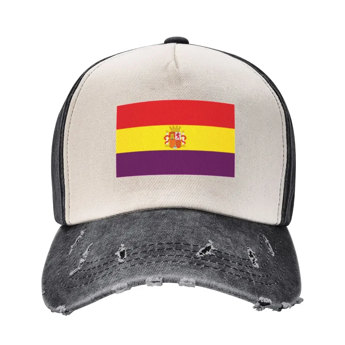 Spanish Republican flag Baseball Cap Sun Hat For Children Fashion Beach Golf Wear Male Women's
Spanish Republican flag Baseball Cap Sun Hat For Children Fashion Beach Golf Wear Male Women's