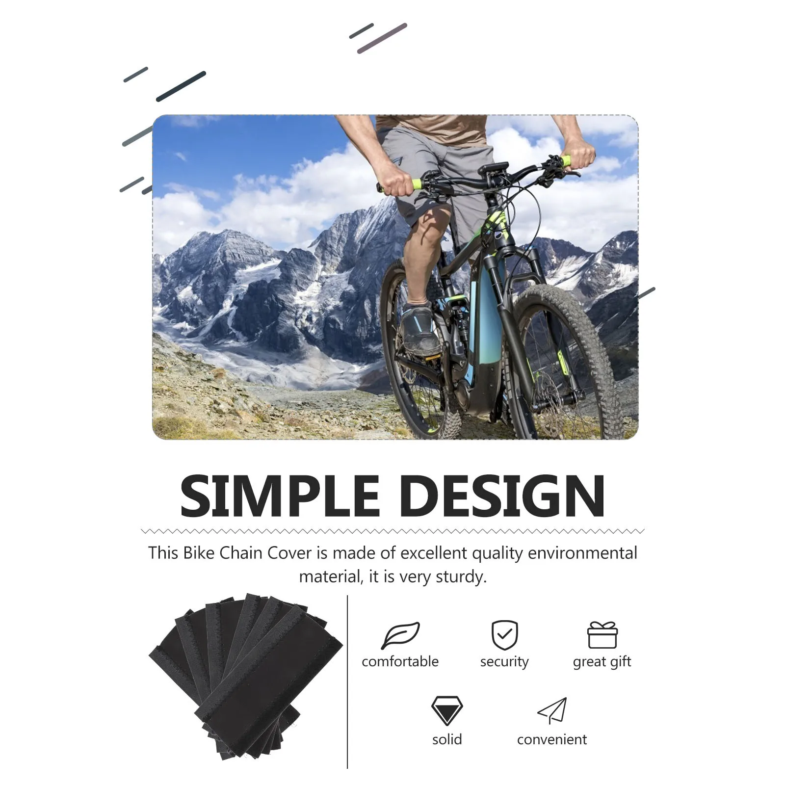 6pcs Bike Chain Cover Durable Nylon Cloth Guard Protective Pad For Mountain Road Bike Cycling Accessory Chain Protector
6pcs Bike Chain Cover Durable Nylon Cloth Guard Protective Pad For Mountain Road Bike Cycling Accessory Chain Protector