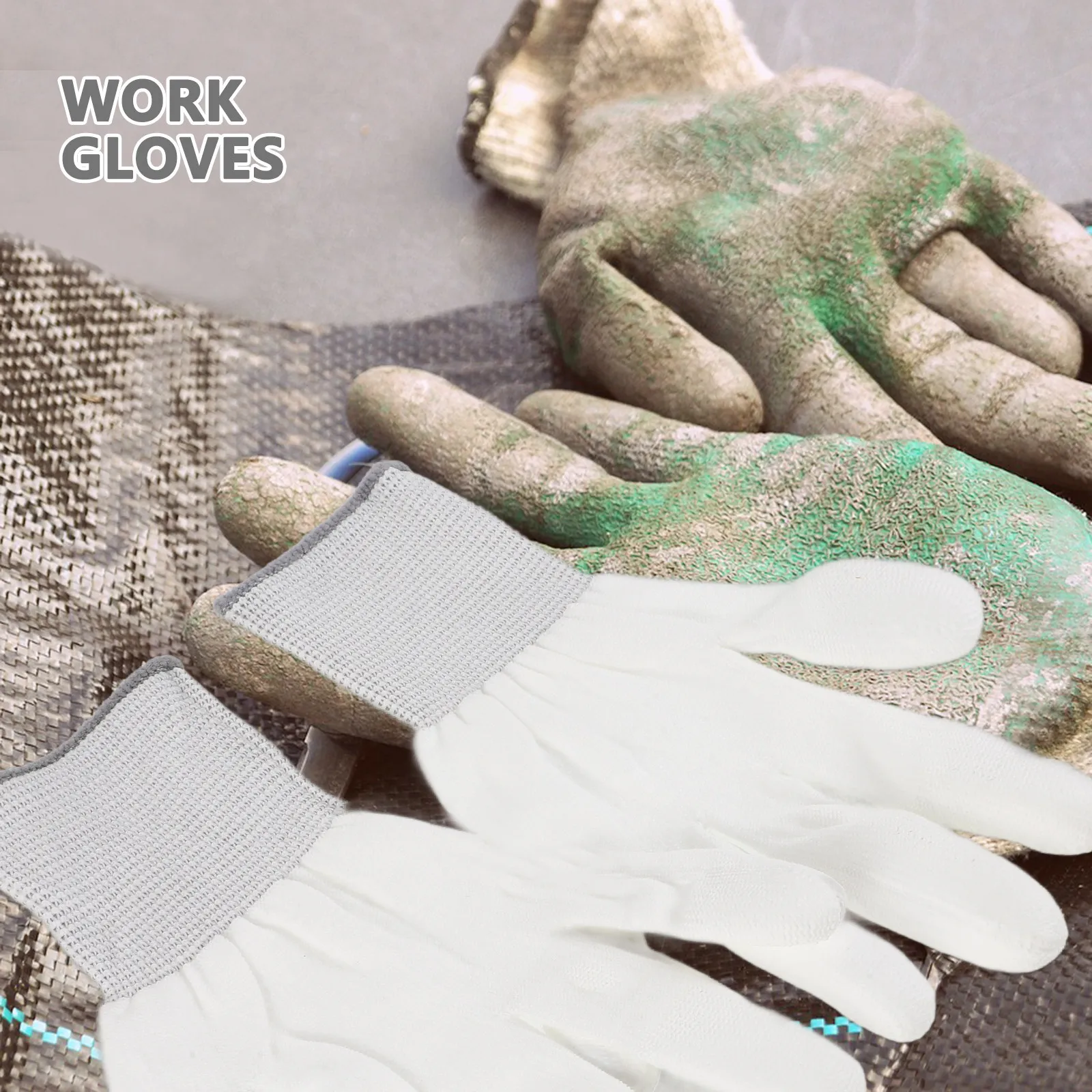 12Pairs PU Coated Nylon Antistatic Quilting Gloves Safety Work Gloves Lightweight for Sewing Electronics Lab Hospital Gardening
12Pairs PU Coated Nylon Antistatic Quilting Gloves Safety Work Gloves Lightweight for Sewing Electronics Lab Hospital Gardening