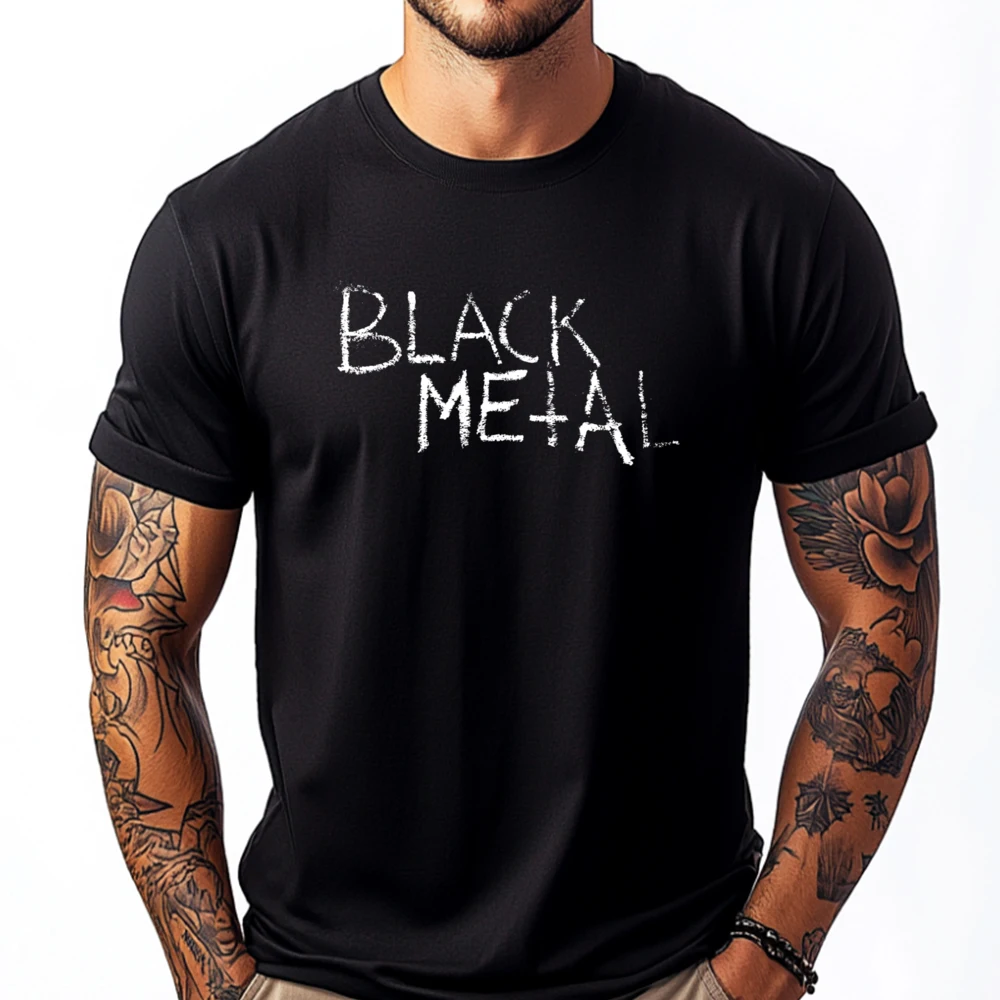 Black Metal Wall Text From Helvete Basement Printed T-Shirt Original Mens T-Shirts Group Grey Shirt Tee Camisetas Large Size
Black Metal Wall Text From Helvete Basement Printed T-Shirt Original Mens T-Shirts Group Grey Shirt Tee Camisetas Large Size