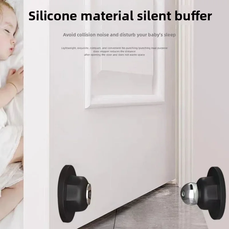 Дверной стопор без сверления отверстий Сильное магнитное всасывание Бесшумное всасывание Настенное всасывающее и блокирующее дверное устройство для предотвращения столкновений
Дверной стопор без сверления отверстий Сильное магнитное всасывание Бесшумное всасывание Настенное всасывающее и блокирующее дверное устройство для предотвращения столкновений