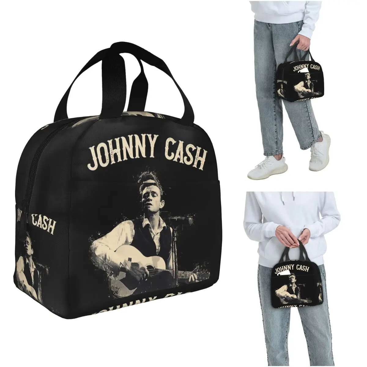 Johnny Cash Outlaws Music Live Insulated Lunch Bag for Women Office Cooler Thermal Food Box Tote Portable Lunch Boxes Container
Johnny Cash Outlaws Music Live Insulated Lunch Bag for Women Office Cooler Thermal Food Box Tote Portable Lunch Boxes Container