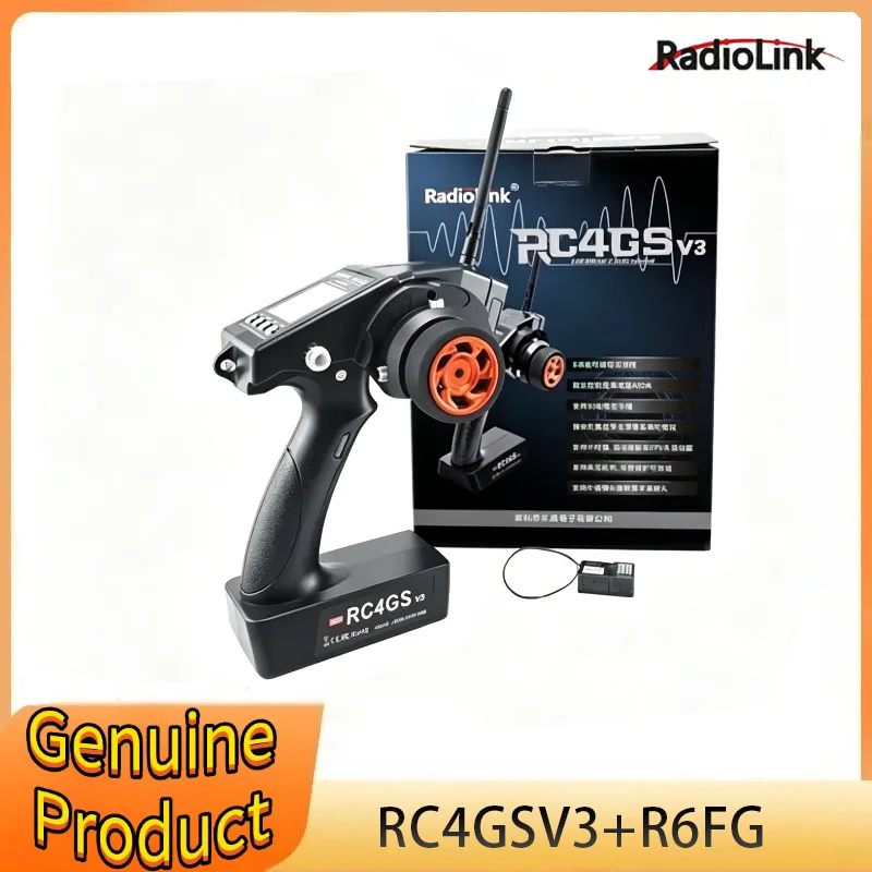 Radiolink RC4GS V3 4 CH FHSS RC Transmitter Remote Controller R6FG / R7FG With Gyro For RC Car Truck Crawler Wltoys Model
Radiolink RC4GS V3 4 CH FHSS RC Transmitter Remote Controller R6FG / R7FG With Gyro For RC Car Truck Crawler Wltoys Model