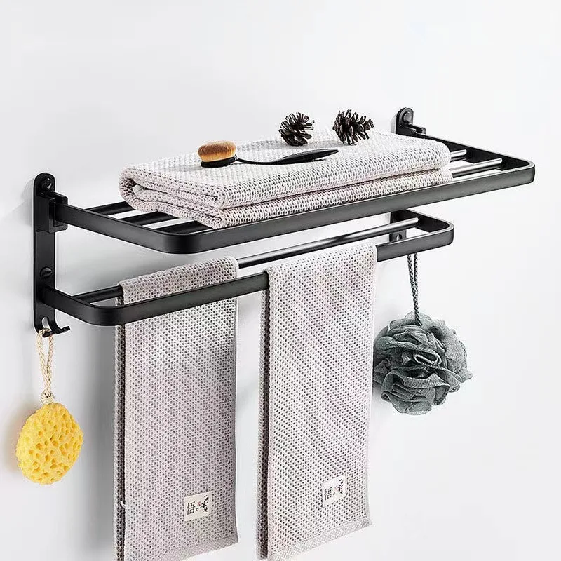 304 Stainless Steel Towel Rack Bathroom Storage Rack Non Punching Foldable Bathroom Towel Storage Rack Bathroom Hardware Pendant
304 Stainless Steel Towel Rack Bathroom Storage Rack Non Punching Foldable Bathroom Towel Storage Rack Bathroom Hardware Pendant