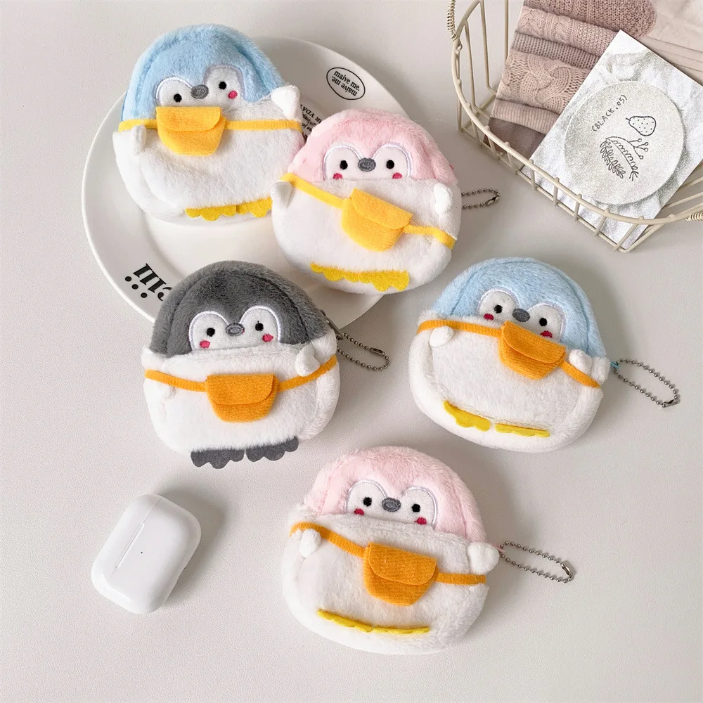 Cute Little Penguin Coin Purse Soft Mini Cartoon Coin Purse Lovely Data Line Bag Simplicity Durable Plush Coin Purse Accessories
Cute Little Penguin Coin Purse Soft Mini Cartoon Coin Purse Lovely Data Line Bag Simplicity Durable Plush Coin Purse Accessories