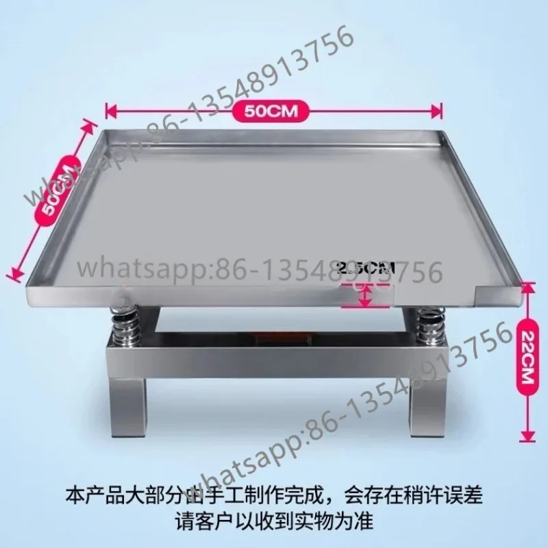 Стол для встряхивания бетонных испытательных блоков Небольшая экспериментальная вибрационная платформа
Стол для встряхивания бетонных испытательных блоков Небольшая экспериментальная вибрационная платформа