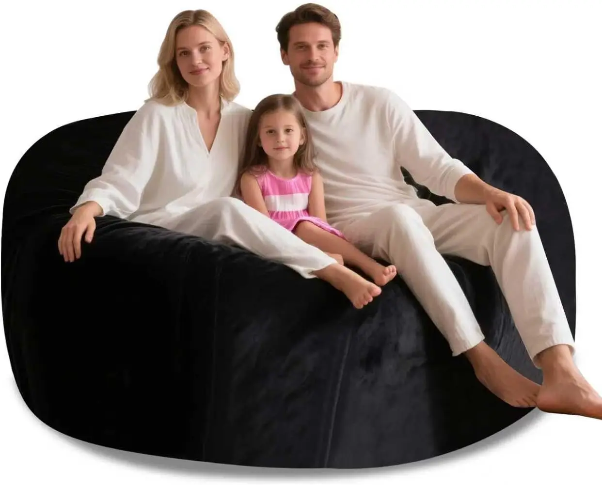 Стулья для взрослых, 5-футовое кресло-мешок с наполнителем из пенопласта, кресло для чтения, супермягкий плюш, мебель для гостиной, подходит
Стулья для взрослых, 5-футовое кресло-мешок с наполнителем из пенопласта, кресло для чтения, супермягкий плюш, мебель для гостиной, подходит