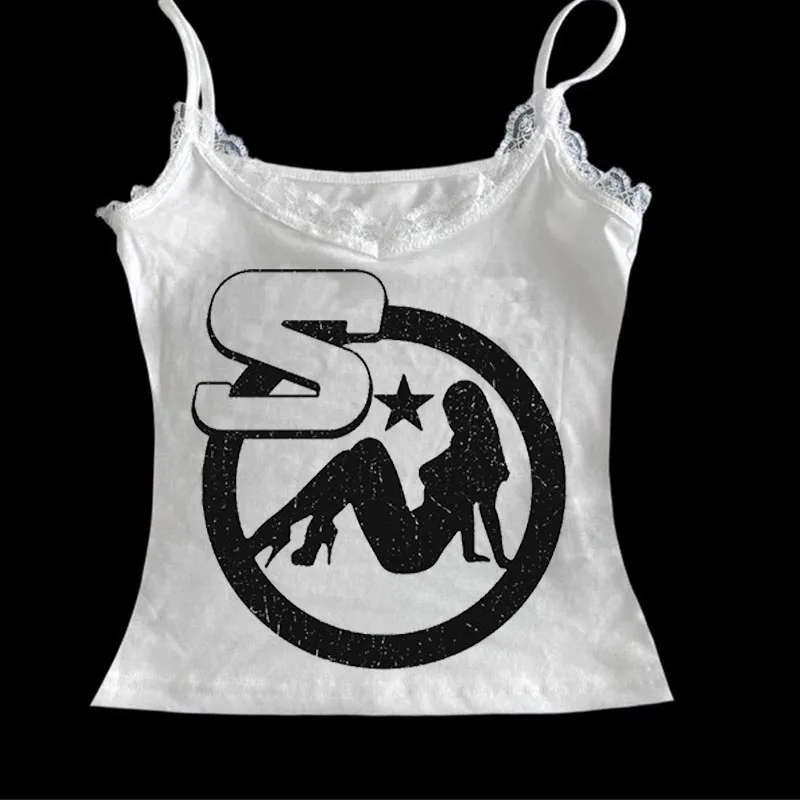 Summer Street Fashion Sleeveless Strapless Sexy Tank Vintage Hand-painted Pattern Printed Women's Tops Y2k Clothing
Summer Street Fashion Sleeveless Strapless Sexy Tank Vintage Hand-painted Pattern Printed Women's Tops Y2k Clothing