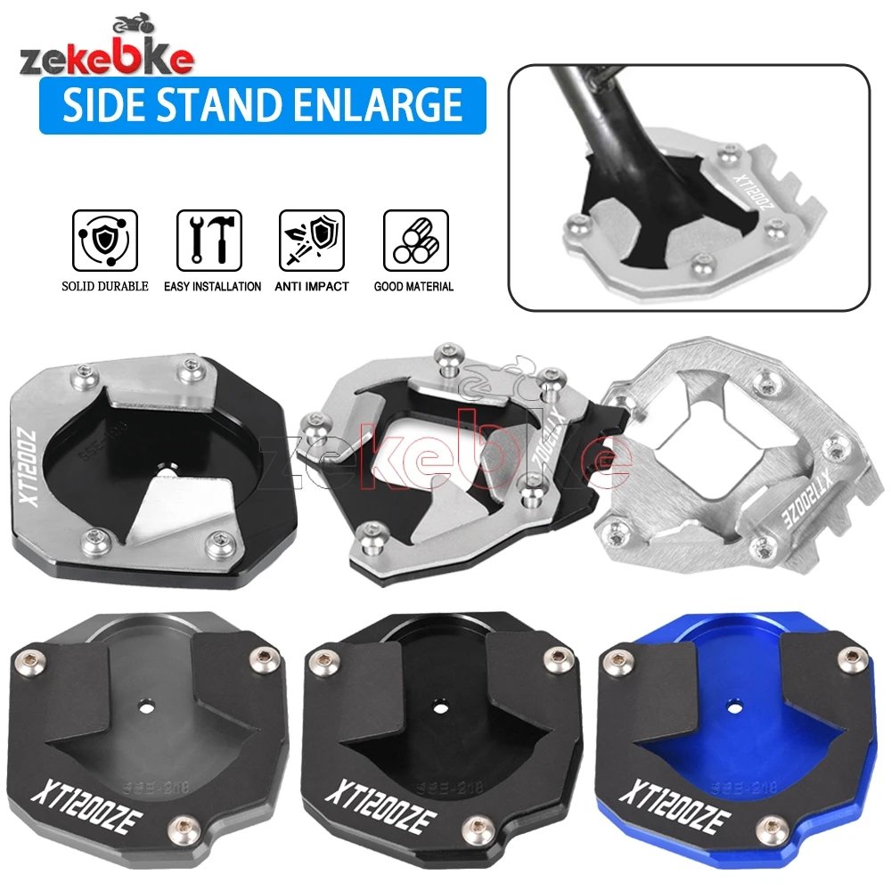 For yamaha Super tenere1200 Tenere 1200 XT1200Z XR1200ZE 2014-2020 Motorcycle Accessories Side Stand Extension Foot Enlarger
For yamaha Super tenere1200 Tenere 1200 XT1200Z XR1200ZE 2014-2020 Motorcycle Accessories Side Stand Extension Foot Enlarger