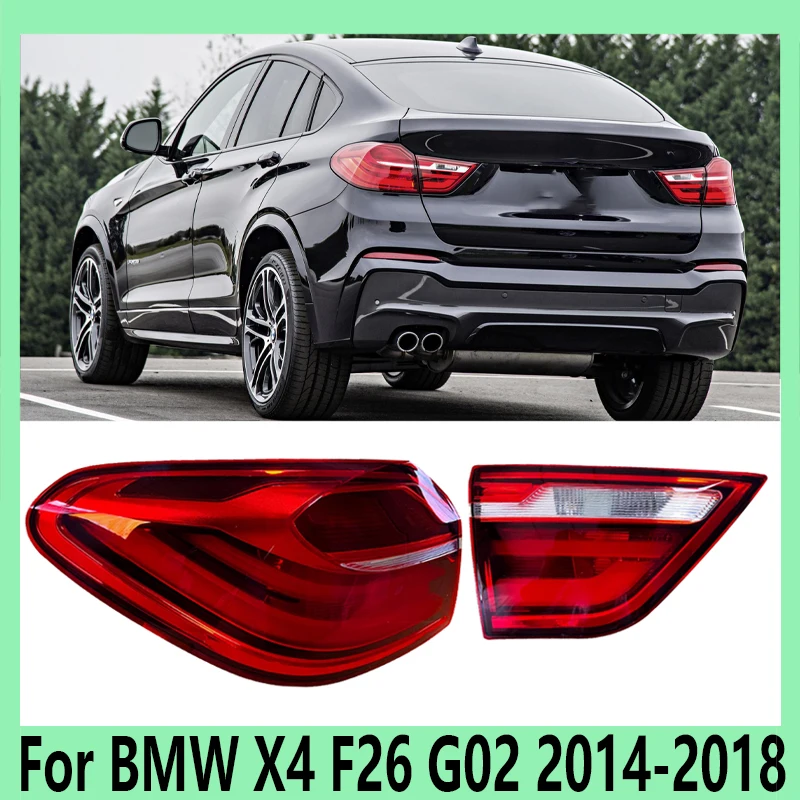 Для BMW X4 F26 G02 2014-2017 2018, автозапчасти, задний фонарь в сборе, указатель поворота, стоп-сигнал, сигнальная лампа 63217331283 63217331279
Для BMW X4 F26 G02 2014-2017 2018, автозапчасти, задний фонарь в сборе, указатель поворота, стоп-сигнал, сигнальная лампа 63217331283 63217331279