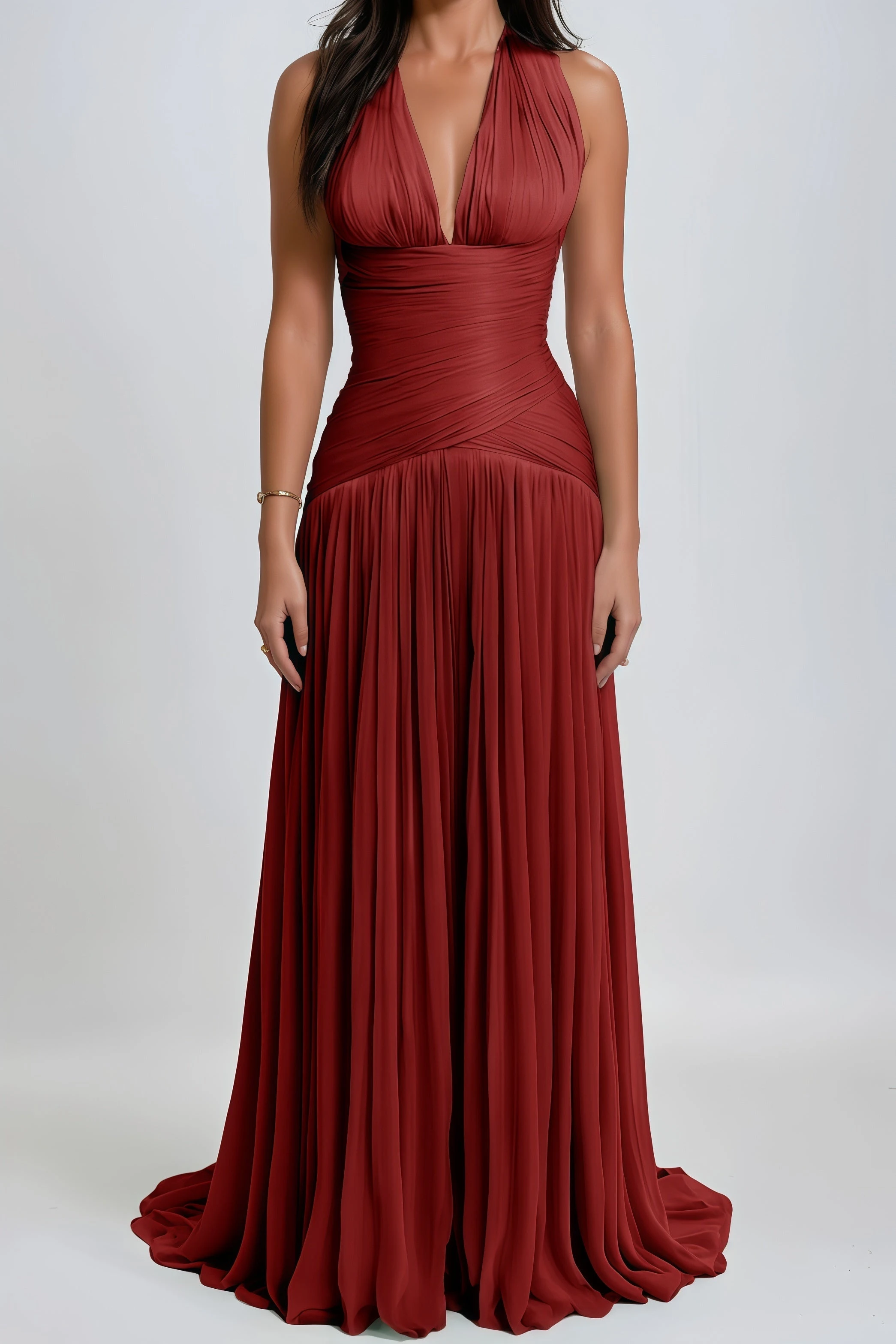 EGS A-line Shiny Satin Arab Prom Dresses V-neck Sleeveless Evening Party Gown Dubai Long Dress robes de soirée Customized
EGS A-line Shiny Satin Arab Prom Dresses V-neck Sleeveless Evening Party Gown Dubai Long Dress robes de soirée Customized