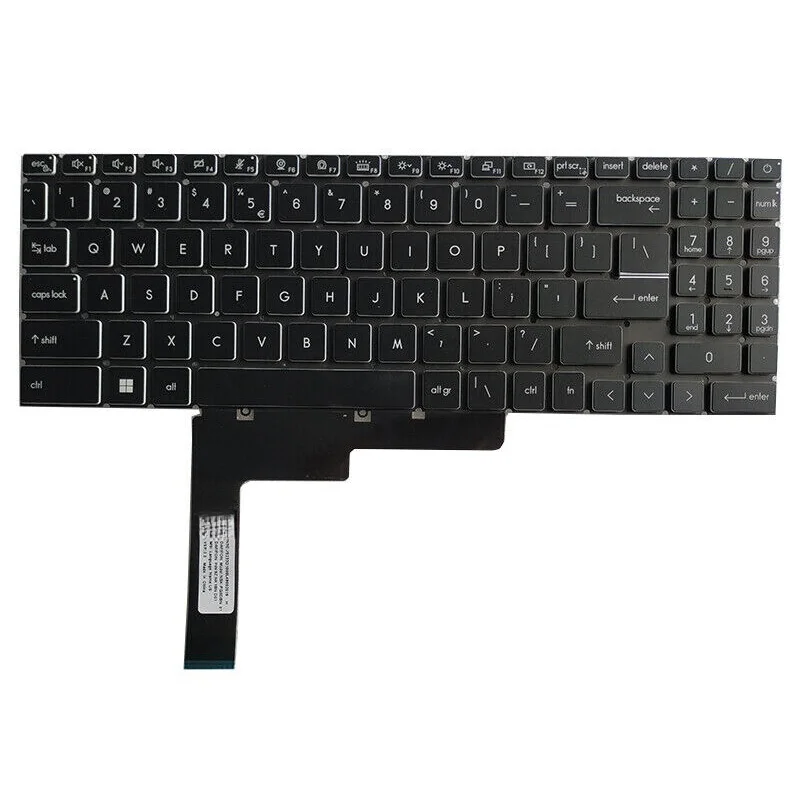 YY+New for MSI Creator M16 A11UC A11UD A12UC A12UD A12UE A12U US Keyboard White Backlit
YY+New for MSI Creator M16 A11UC A11UD A12UC A12UD A12UE A12U US Keyboard White Backlit