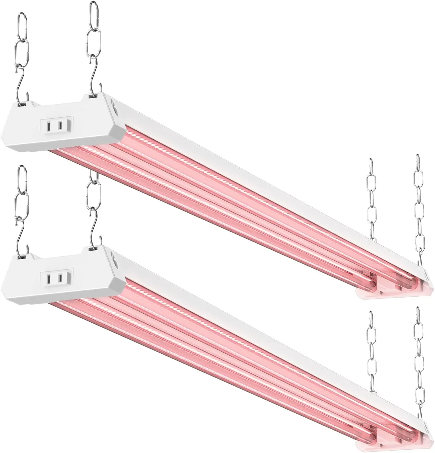 4FT LED Grow Light for Indoor Plants, Full Spectrum 40W, Hanging Linkable Fixture for Seedlings Vegetables Flowers
4FT LED Grow Light for Indoor Plants, Full Spectrum 40W, Hanging Linkable Fixture for Seedlings Vegetables Flowers