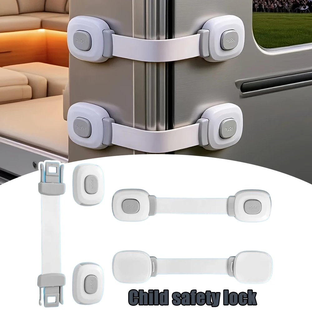 Child Safety Lock Multi Functional Drawer Fridge Cabinet Lock Baby Proof Anti Pinch for Cupboard Door Latches
Child Safety Lock Multi Functional Drawer Fridge Cabinet Lock Baby Proof Anti Pinch for Cupboard Door Latches