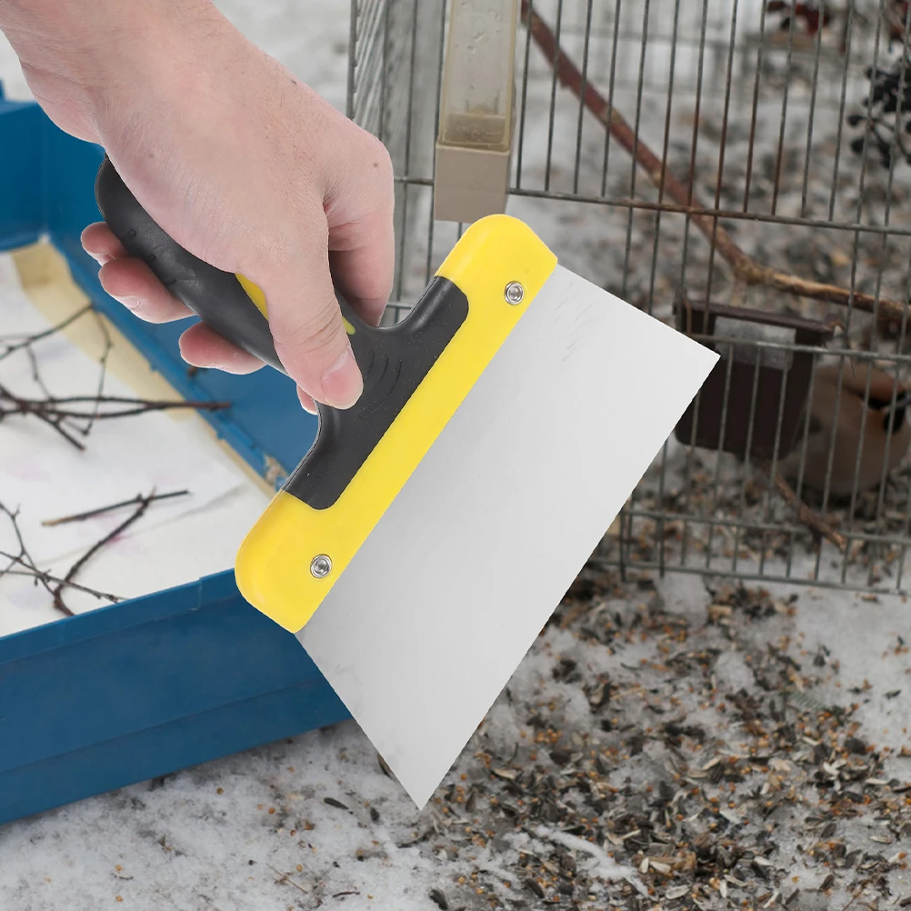 Bird Droppings Scraper Stainless Steel Pigeon Poop Tool Cage Surface Remover Wide Head Practical Cleaning Solution
Bird Droppings Scraper Stainless Steel Pigeon Poop Tool Cage Surface Remover Wide Head Practical Cleaning Solution