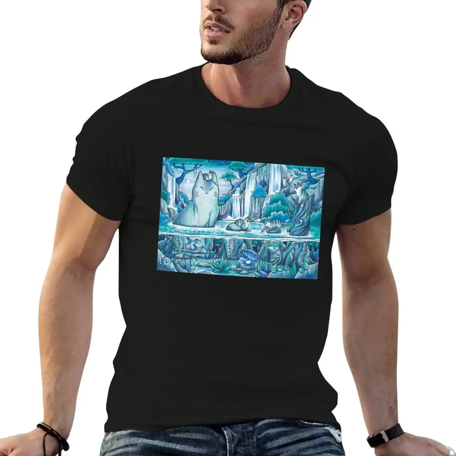 Mysterious Jungle Cat Pond T-Shirt funny meme t-shirts luxury designer cute tops mens white t shirts
Mysterious Jungle Cat Pond T-Shirt funny meme t-shirts luxury designer cute tops mens white t shirts