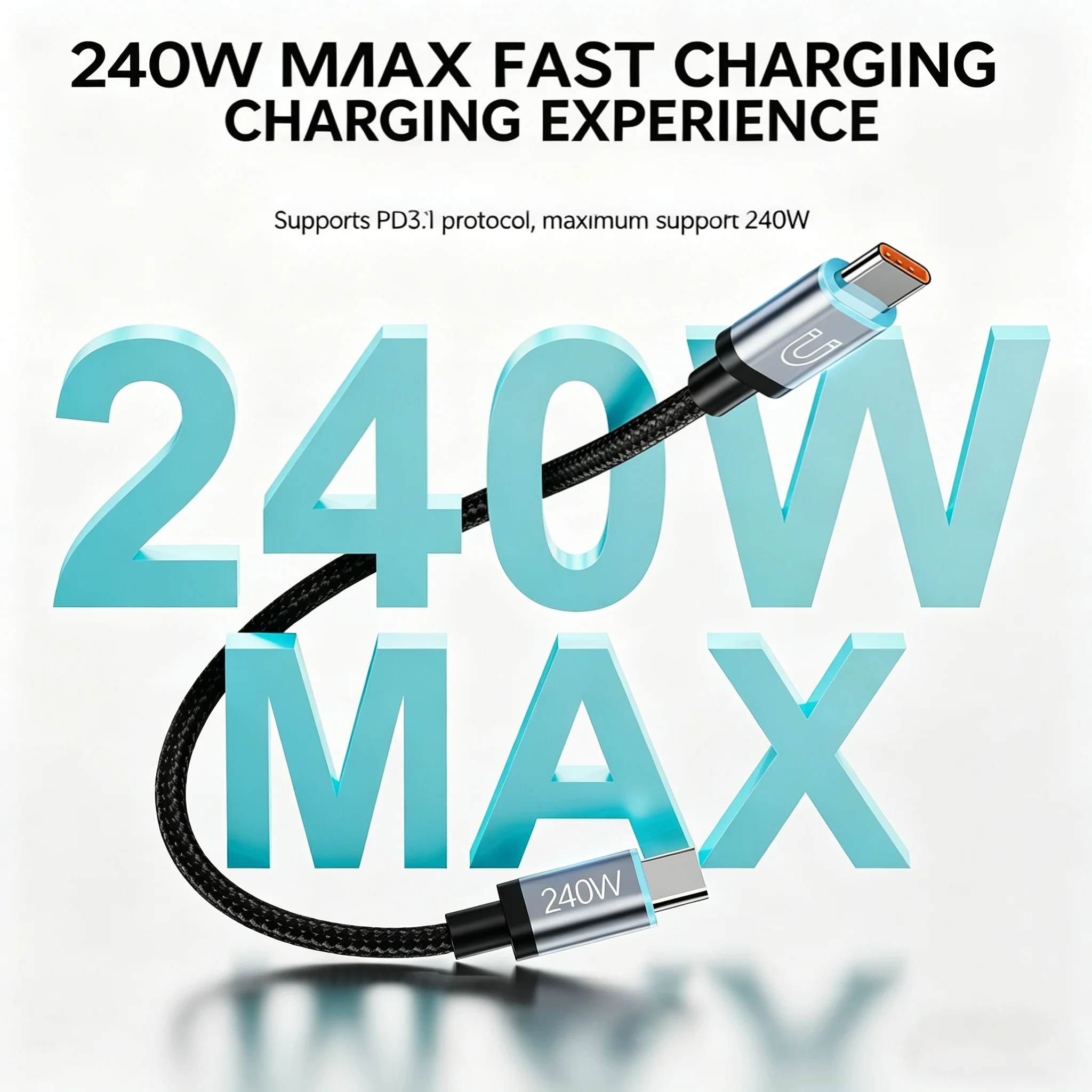 Fast Charging Magnetic Braided Cable, 20CM Short Type C to Type C/Lightning Charger Wire for iPhone Samsung Huawei
Fast Charging Magnetic Braided Cable, 20CM Short Type C to Type C/Lightning Charger Wire for iPhone Samsung Huawei