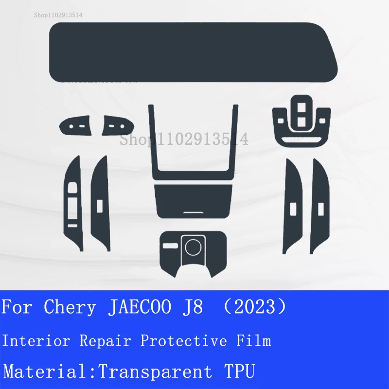 For Chery JAECO0 J8 2023 Car Interior Center Console Transparent TPU Protective Film Anti-scratch Repair Car Sticker
For Chery JAECO0 J8 2023 Car Interior Center Console Transparent TPU Protective Film Anti-scratch Repair Car Sticker