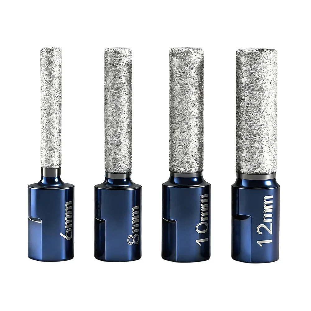  4pcs High Hardness Dry Core Bit Drill M10 Thread Dry Vacuum Brazed Marble Masonry Hole Opener For Granite Porcelain Drilling
4pcs High Hardness Dry Core Bit Drill M10 Thread Dry Vacuum Brazed Marble Masonry Hole Opener For Granite Porcelain Drilling