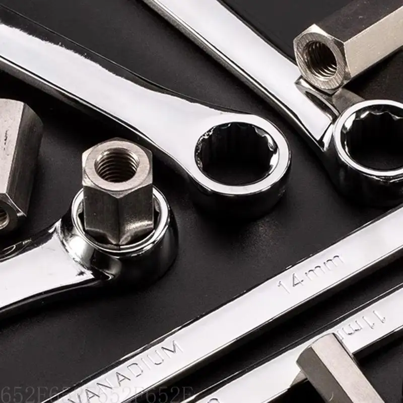 652F Metric Combination Durable Aviation Spanner 6 Pcs 8mm 19mm for Extra Long Box End Wrench Set for Tool Constructio
652F Metric Combination Durable Aviation Spanner 6 Pcs 8mm 19mm for Extra Long Box End Wrench Set for Tool Constructio
