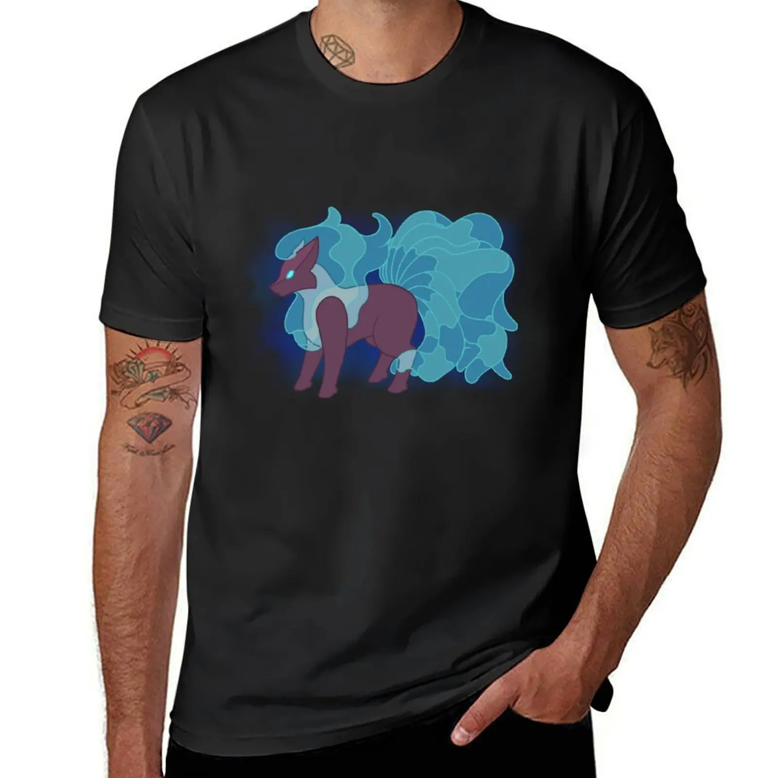 Ninetails Space Cat Melog T-Shirt quick drying customs design your own mens graphic t-shirts anime
Ninetails Space Cat Melog T-Shirt quick drying customs design your own mens graphic t-shirts anime