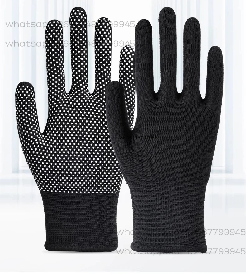 Non-slip gloves, wear-resistant work nylon thin work sun protection breathable dispensing men and women
Non-slip gloves, wear-resistant work nylon thin work sun protection breathable dispensing men and women