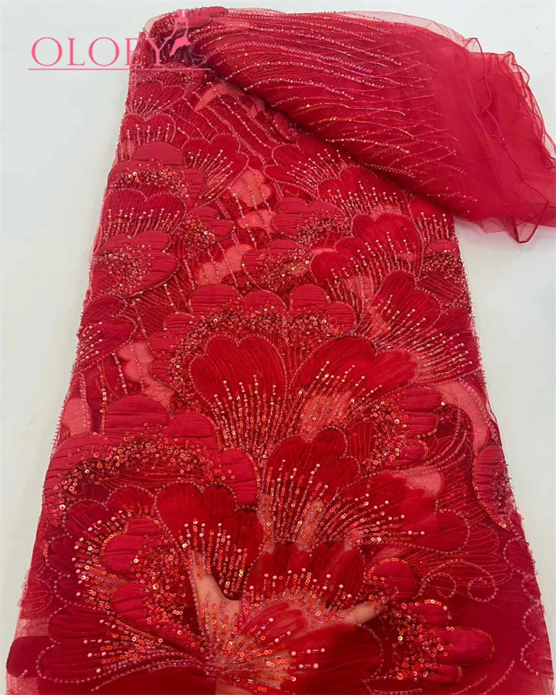 Высококачественная модная французская сетчатая вышивка, кружевная ткань с бисером, африканская нигерийская кружевная ткань с блестками для свадебного платья
Высококачественная модная французская сетчатая вышивка, кружевная ткань с бисером, африканская нигерийская кружевная ткань с блестками для свадебного платья