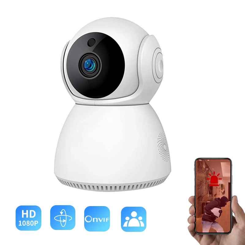1080P WiFi IP Camera Indoor Home Security Surveillance Camera Night Vision Two Way Audio
1080P WiFi IP Camera Indoor Home Security Surveillance Camera Night Vision Two Way Audio