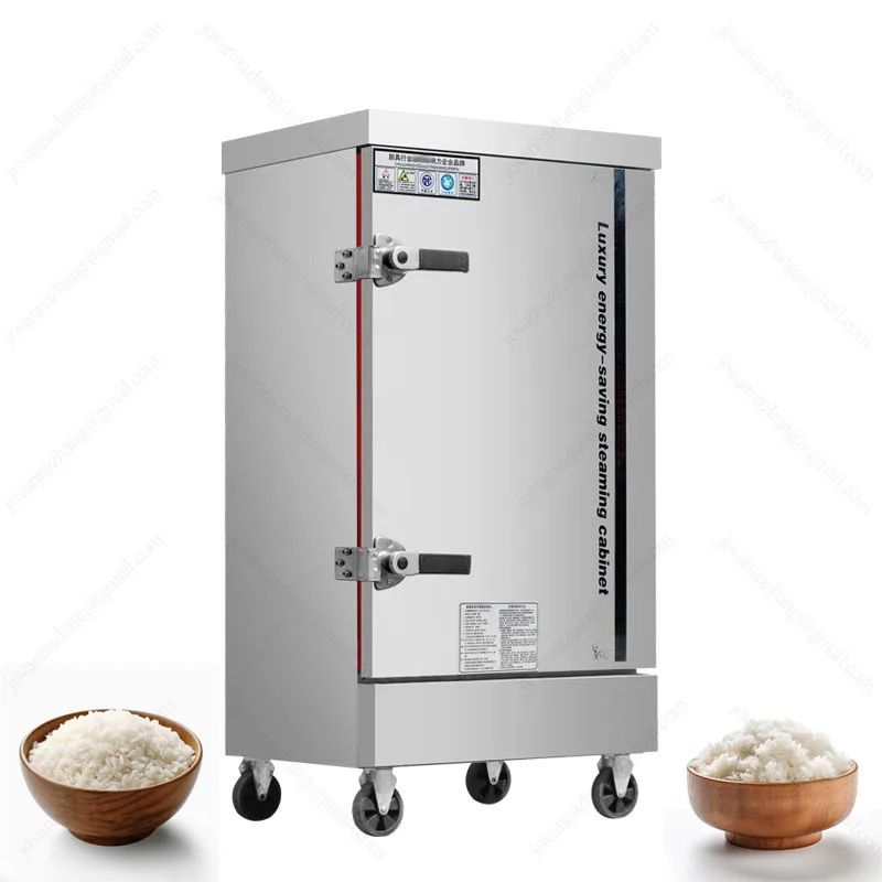 Электрический паровой шкаф-пароварка на 4/6/8/10/12/24 уровня с интеллектуальным контролем времени и температуры для приготовления пищи и риса на кухне
Электрический паровой шкаф-пароварка на 4/6/8/10/12/24 уровня с интеллектуальным контролем времени и температуры для приготовления пищи и риса на кухне