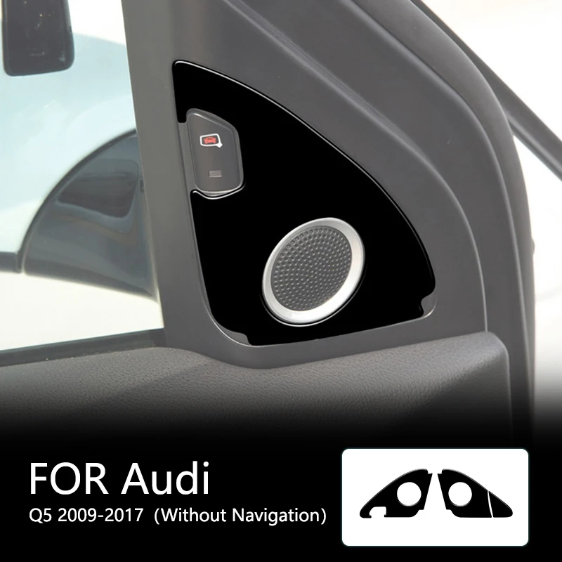Side Door Tweeter Brand New ABS Gloss Black Stickers For Audi Q5 2009-2017(Without Navigation)Car Interior Accessories
Side Door Tweeter Brand New ABS Gloss Black Stickers For Audi Q5 2009-2017(Without Navigation)Car Interior Accessories