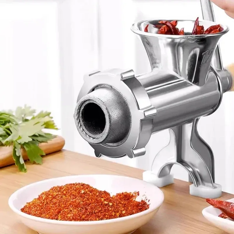 【Popular】Ergonomic Handle Manual Meat Grinder, 3cm Max Clamp Opening For Table, Multifunctional Sausage & Noodle Maker With
【Popular】Ergonomic Handle Manual Meat Grinder, 3cm Max Clamp Opening For Table, Multifunctional Sausage & Noodle Maker With