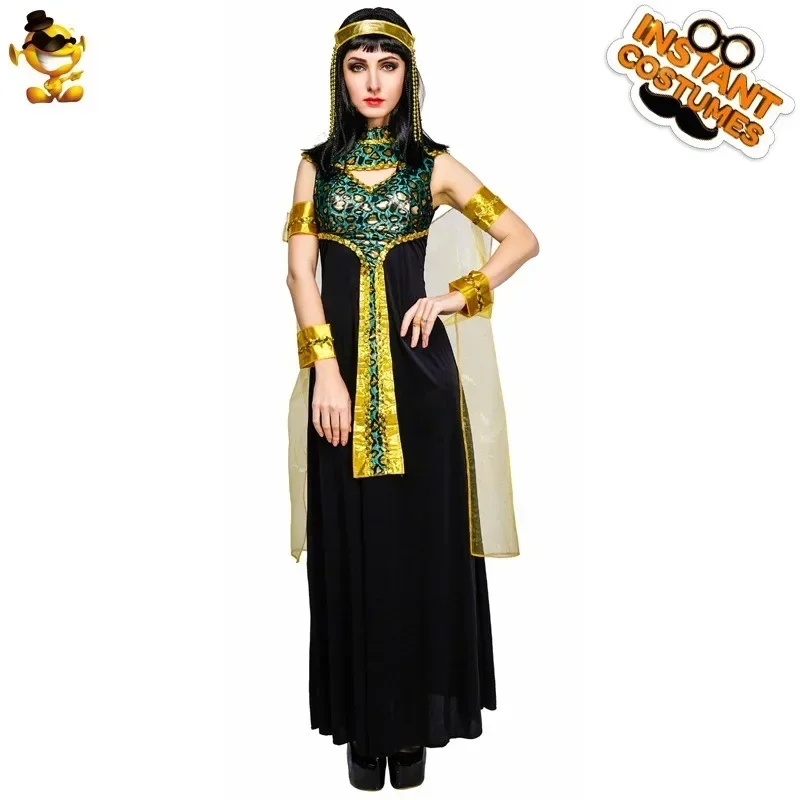 Египетская Королева Костюм Древняя египетская королева сценическое выступление взрослый женский костюм для Хэллоуина
Египетская Королева Костюм Древняя египетская королева сценическое выступление взрослый женский костюм для Хэллоуина