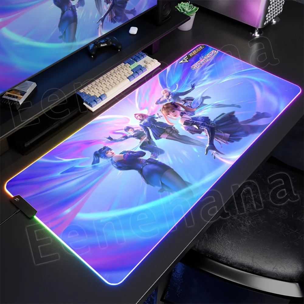 RGB Game Accessories PC Crossfire LED Large Game Computer XXL Rubber Anti-Slip Table Pad Mouse Pad Anime Mouse Pad Carpet Tech
RGB Game Accessories PC Crossfire LED Large Game Computer XXL Rubber Anti-Slip Table Pad Mouse Pad Anime Mouse Pad Carpet Tech