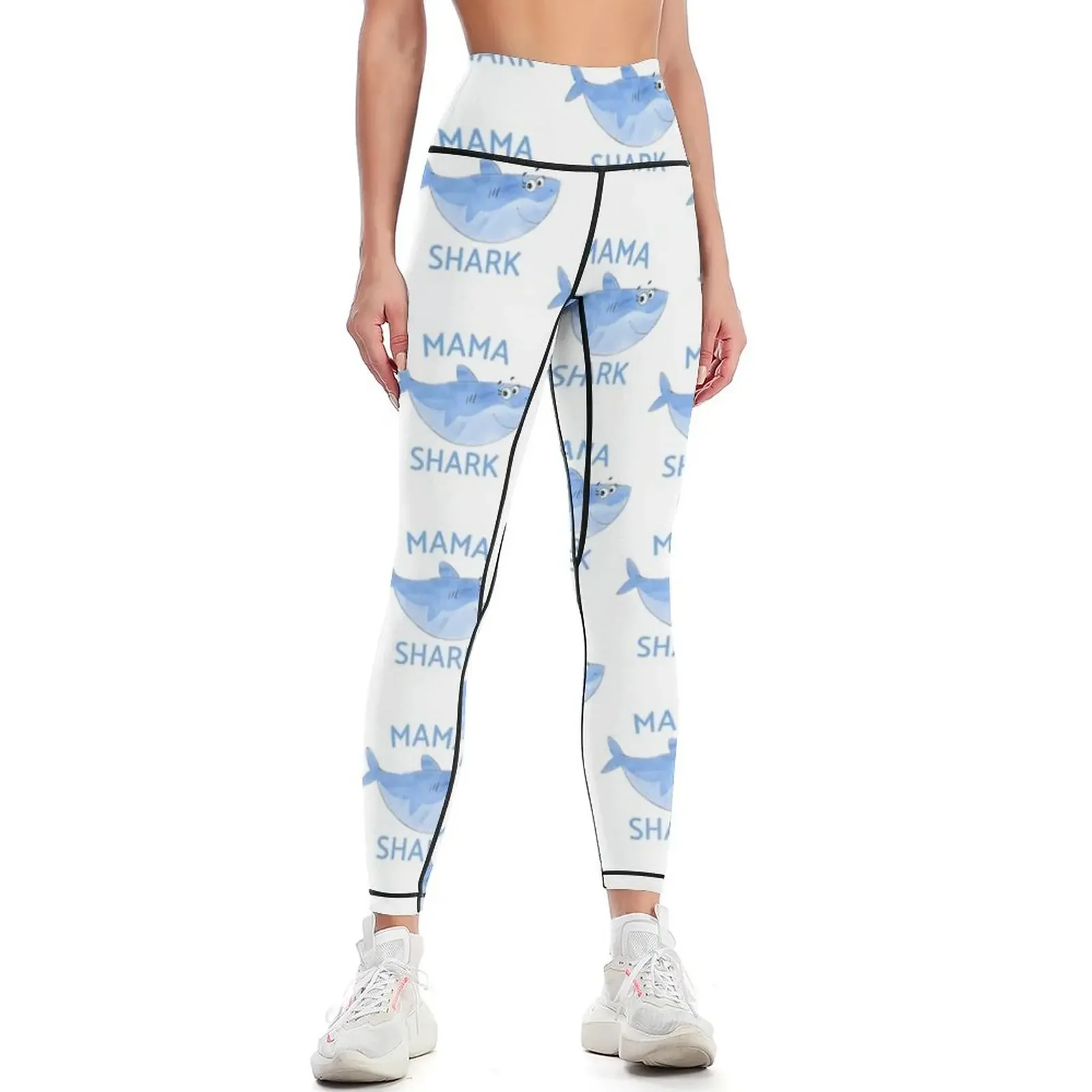 Mama Cute Shark Leggings Women's high waist push up tights for exercise clothing for sports for Womens Leggings
Mama Cute Shark Leggings Women's high waist push up tights for exercise clothing for sports for Womens Leggings
