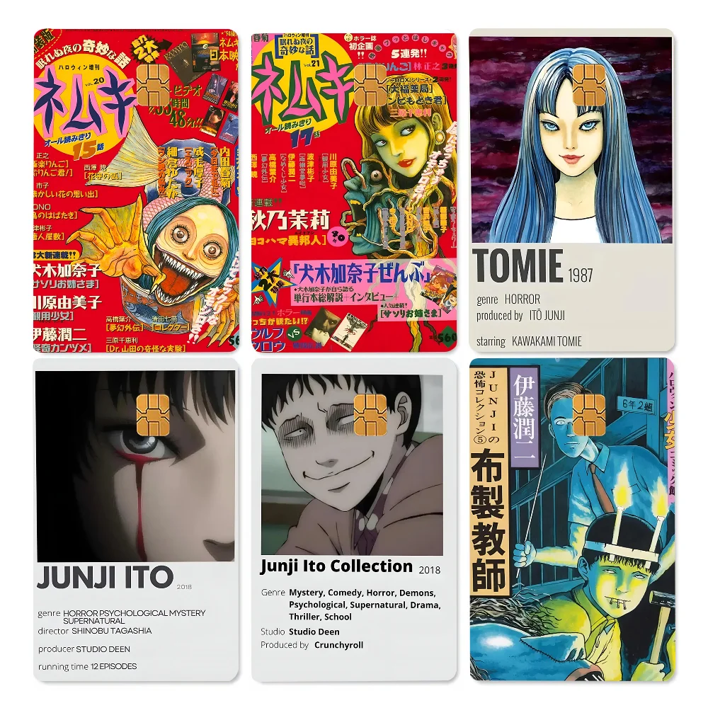 1 шт. Ito Junji Tomie классические винтажные наклейки для карт голографическая наклейка пленка кожаный чехол для кредитной дебетовой карты
1 шт. Ito Junji Tomie классические винтажные наклейки для карт голографическая наклейка пленка кожаный чехол для кредитной дебетовой карты