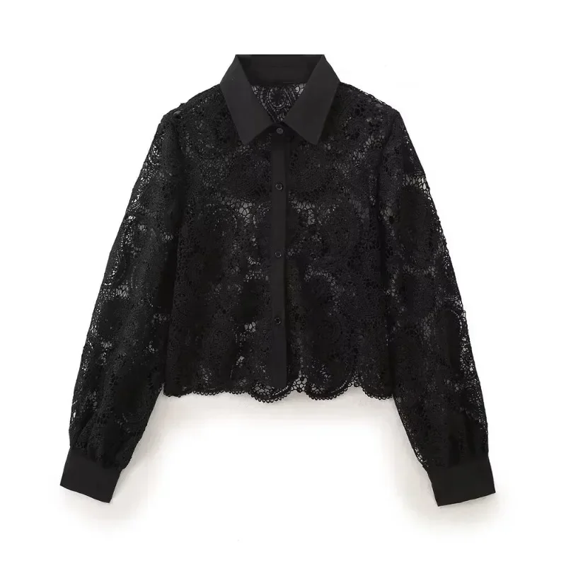 TRAFZR Blouses for Lady Y2k Harajuku Fashion Women's Blouse with Cutouts Long Sleeve Shirt Elegant Women's Luxury Blouses
TRAFZR Blouses for Lady Y2k Harajuku Fashion Women's Blouse with Cutouts Long Sleeve Shirt Elegant Women's Luxury Blouses
