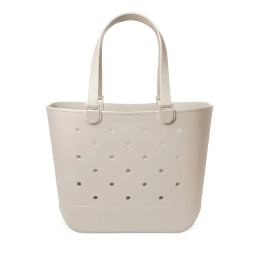 Extra-Large Beach Bag Waterproof Getaway Rubber Tote with Zipper Pocket for Travel, Pool, Boat, Groceries, Sports Almond Birch
Extra-Large Beach Bag Waterproof Getaway Rubber Tote with Zipper Pocket for Travel, Pool, Boat, Groceries, Sports Almond Birch