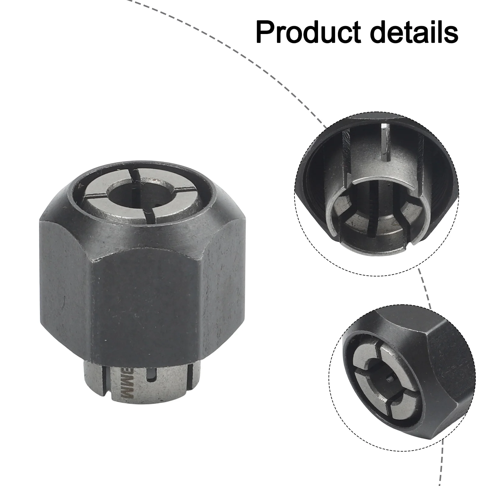 Router Repair Black as Picture Collet Nut Router Accessory Part Number NA613029 Cordless Router Compatible Single Piece
Router Repair Black as Picture Collet Nut Router Accessory Part Number NA613029 Cordless Router Compatible Single Piece