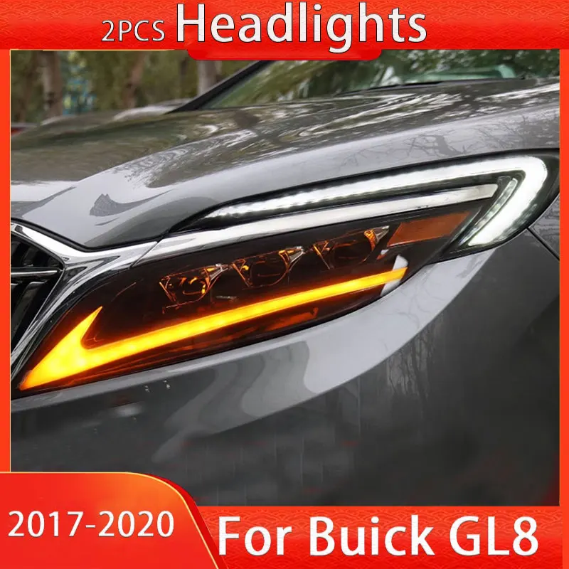 Car Styling For Buick GL8 Head Light 2017-2020 Opel Headlight DRL Turn Signal Low High Beam Projector Lens
Car Styling For Buick GL8 Head Light 2017-2020 Opel Headlight DRL Turn Signal Low High Beam Projector Lens