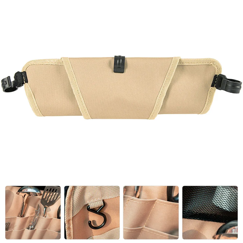 Camping Utensils Bag Kitchenware Storage Tableware Hanging Compact Cutlery Holder
Camping Utensils Bag Kitchenware Storage Tableware Hanging Compact Cutlery Holder