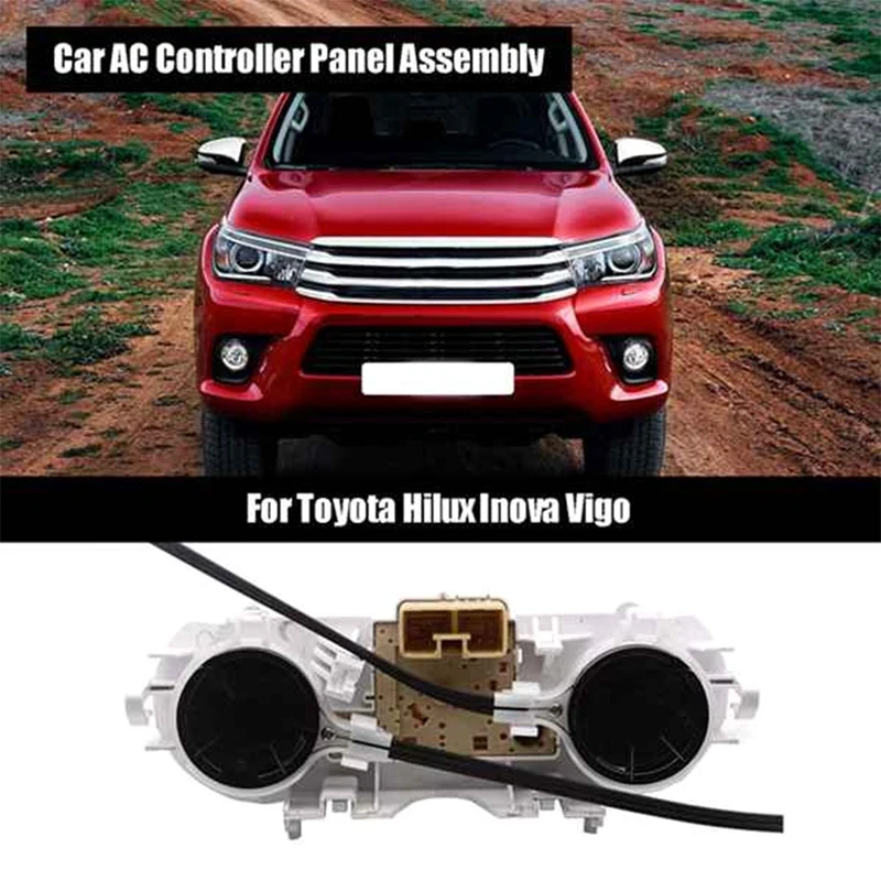 55900-0K011 AC Heater Control Unit Panel Switch Suitable For Toyota Hilux Lnova Vigo N70 2005-2011 55909-26080
55900-0K011 AC Heater Control Unit Panel Switch Suitable For Toyota Hilux Lnova Vigo N70 2005-2011 55909-26080