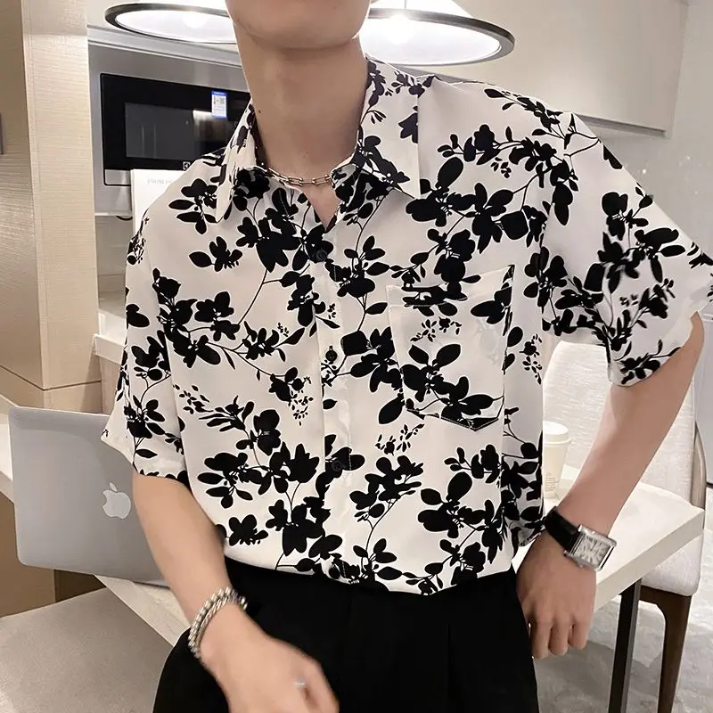2023 Summer New Light Luxury Fashion Men Clothing Comfortable Casual Shirt All-match Boutique Clothing Simple Style
2023 Summer New Light Luxury Fashion Men Clothing Comfortable Casual Shirt All-match Boutique Clothing Simple Style