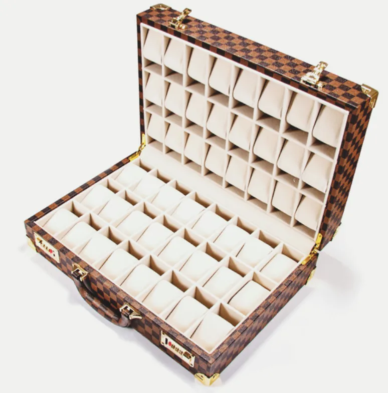 Оптовая продажа с фабрики: высококачественный коричневый кожаный органайзер для часов, дорожный футляр на 48 слотов, портативный кейс для хранения часов WP120, OEM
Оптовая продажа с фабрики: высококачественный коричневый кожаный органайзер для часов, дорожный футляр на 48 слотов, портативный кейс для хранения часов WP120, OEM