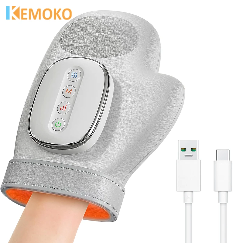 Wireless Electric Hand Massager 5 Level Hot Compress Air Compression Palm Acupoint Massager Help Finger Numbness Hand Massage
Wireless Electric Hand Massager 5 Level Hot Compress Air Compression Palm Acupoint Massager Help Finger Numbness Hand Massage