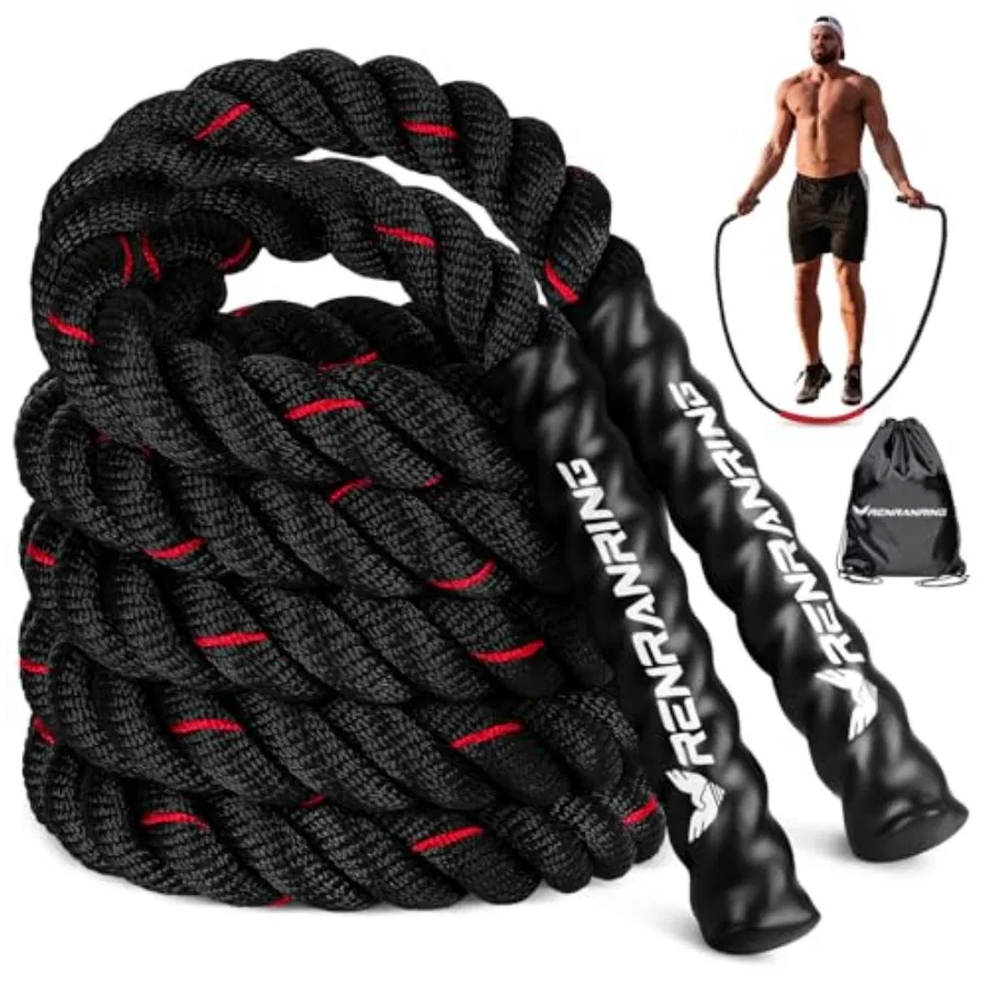 Weighted Jump Rope for Men and Women Adult Heavy Skipping Rope Jumprope for Fitness Workout Equipment Fitness Equipment for Hom
Weighted Jump Rope for Men and Women Adult Heavy Skipping Rope Jumprope for Fitness Workout Equipment Fitness Equipment for Hom