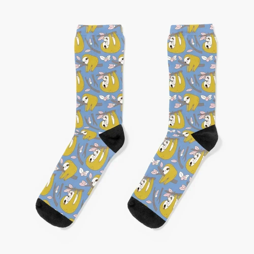 Sloth Pattern in Blue Socks sports and leisure football cycling Socks For Man Women's
Sloth Pattern in Blue Socks sports and leisure football cycling Socks For Man Women's