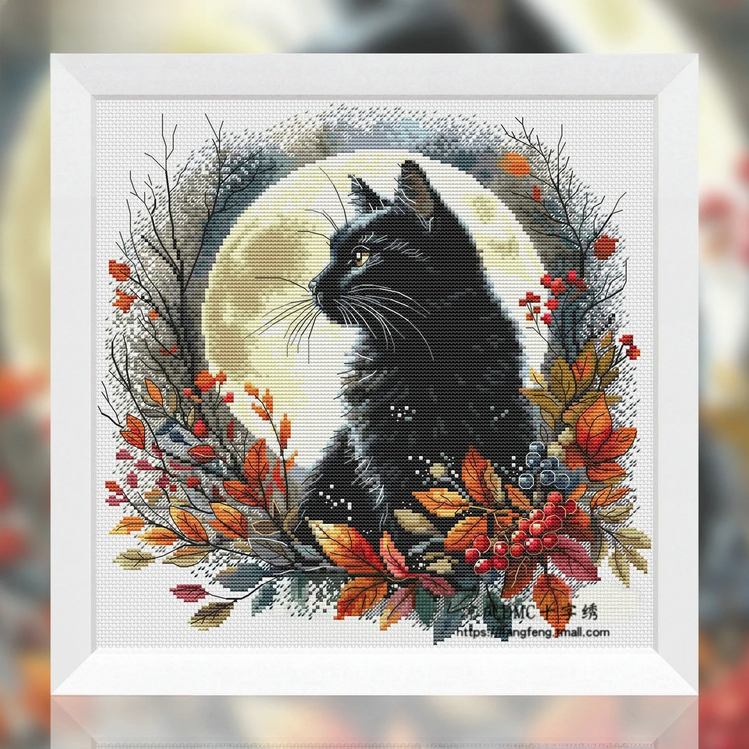 Living Room Decorative Cross Stitch Kit Moon Bla Print Animal Themed DMC Tead Hanging Painting Home Fabric Art
Living Room Decorative Cross Stitch Kit Moon Bla Print Animal Themed DMC Tead Hanging Painting Home Fabric Art