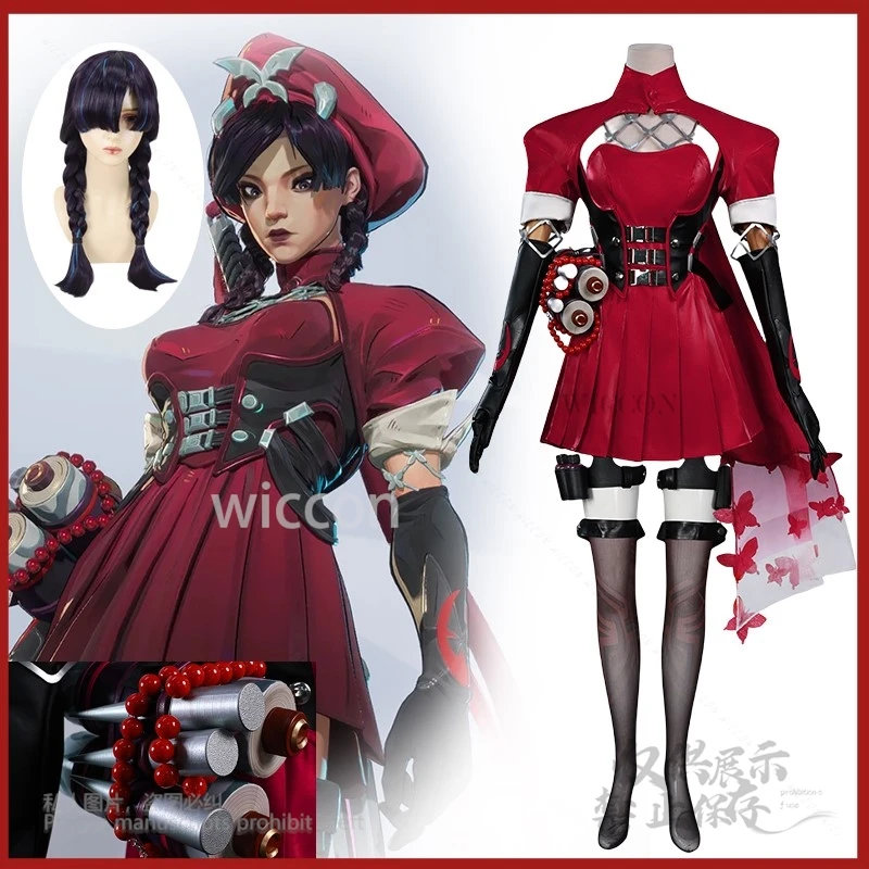 Игра Rivals Blood Kariudo аниме Psylocke косплей костюм красные костюмы моряка шляпа сексуальное платье готический двойной хвост парик по индивидуальному заказу
Игра Rivals Blood Kariudo аниме Psylocke косплей костюм красные костюмы моряка шляпа сексуальное платье готический двойной хвост парик по индивидуальному заказу