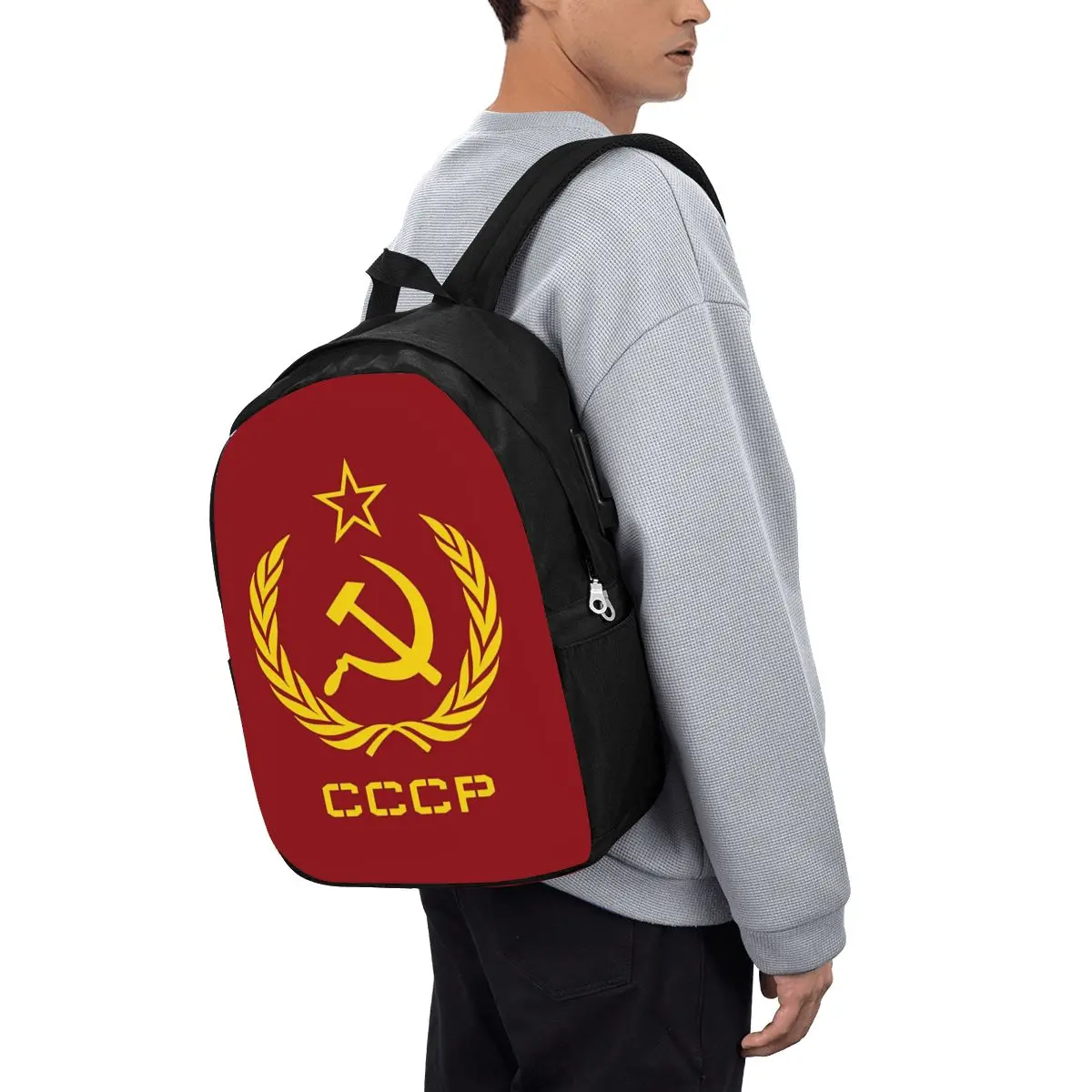 Рюкзак с изображением косы и серпа СССР, коммунистический, для путешествий, ноутбука, колледжа, школы, студенческий, для ноутбука
Рюкзак с изображением косы и серпа СССР, коммунистический, для путешествий, ноутбука, колледжа, школы, студенческий, для ноутбука