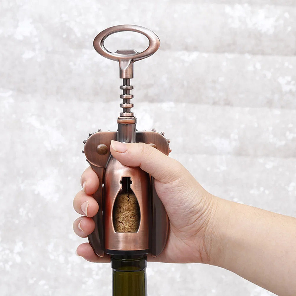 Opener Wing Style Corkscrew Bottle Practical Beverage Bronze Manual Easy Operation Ideal For Home Restaurant Bar
Opener Wing Style Corkscrew Bottle Practical Beverage Bronze Manual Easy Operation Ideal For Home Restaurant Bar